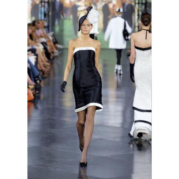 Ralph Lauren Collection Strapless Cocktail MiniDress Evening Runway Spring 2008 - Picture 3 of 16